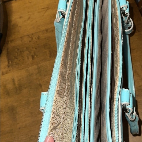 Elegant Aqua Women's Handbag - Picture 4 of 4